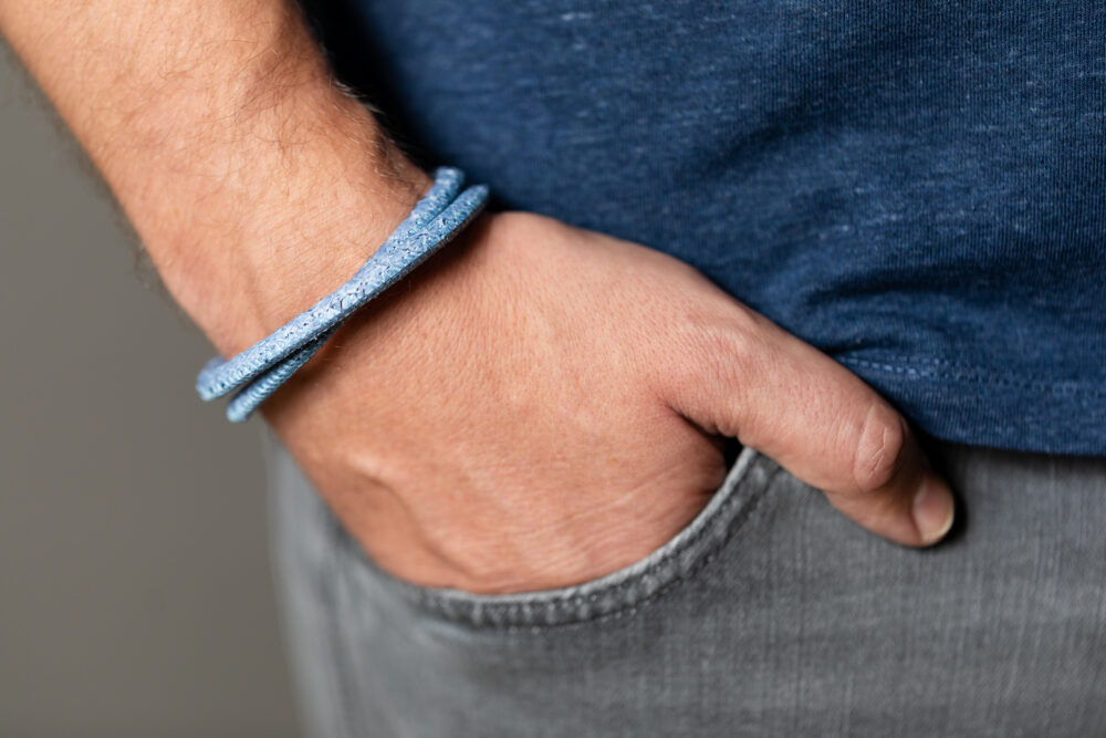 Armband WIRE Lachs – Bild 3