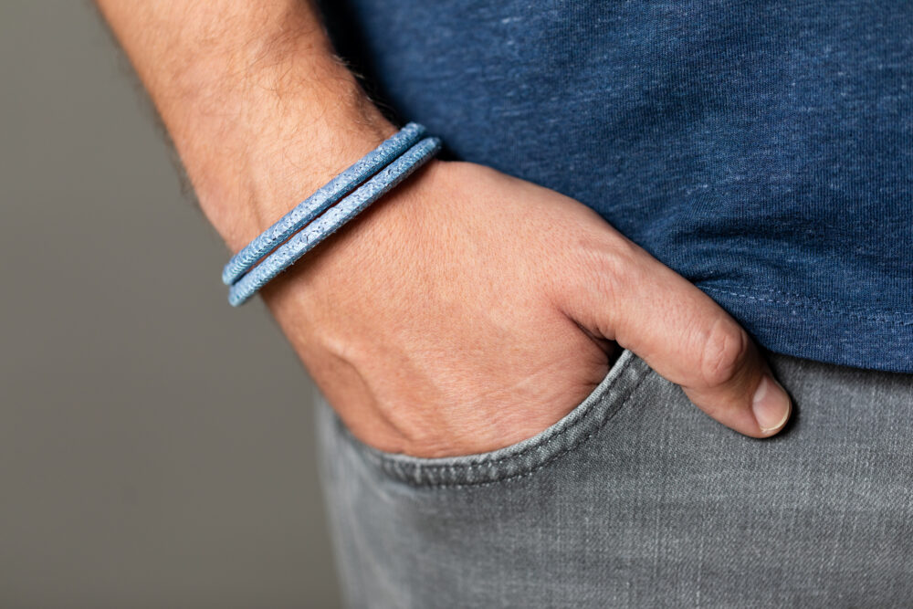 Armband WIRE Lachs – Bild 2