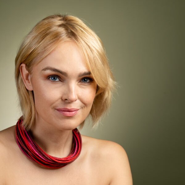 Kette WIRE rouge